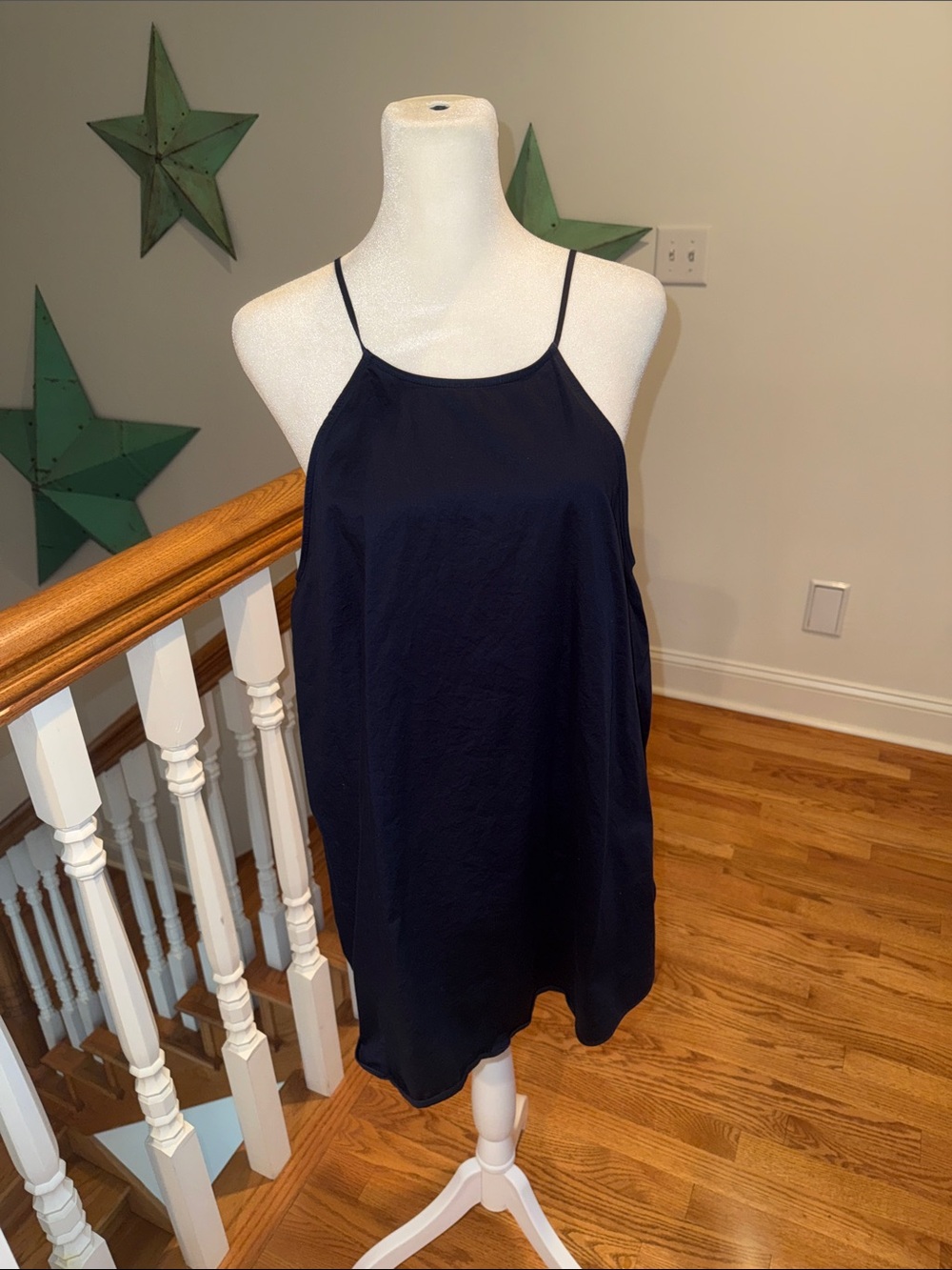 Banana Republic Navy Blue Spaghetti Strap Tank Top